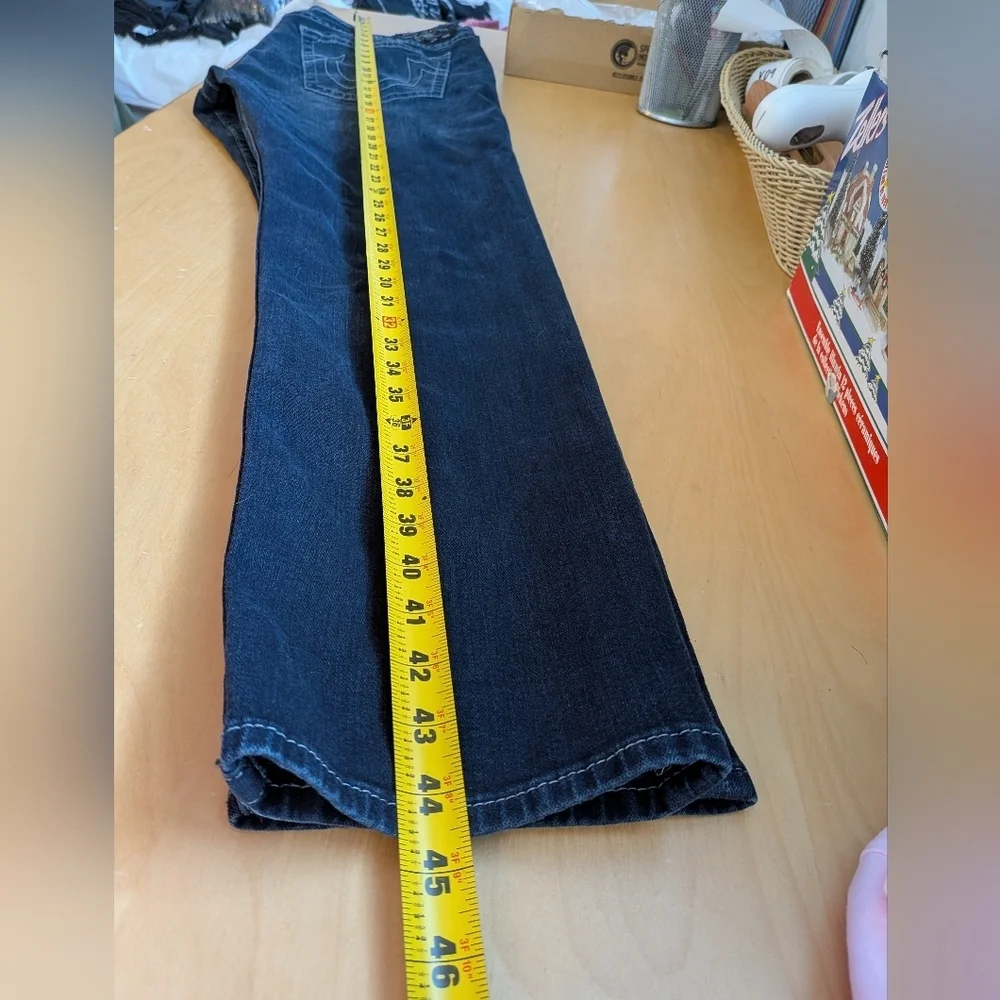 TRUE RELIGION Men Jeans Size 40 Rocco Relaxed Skinny - Picture 13 of 14